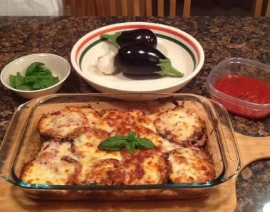 Eggplant Parmesan – Italian Style – Melanzane