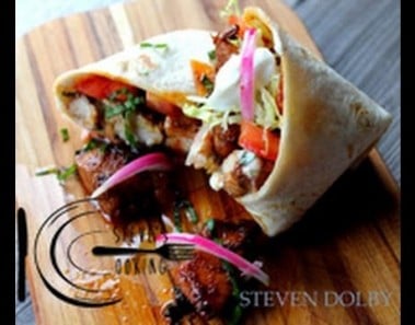Grilled Chicken Wrap recipe