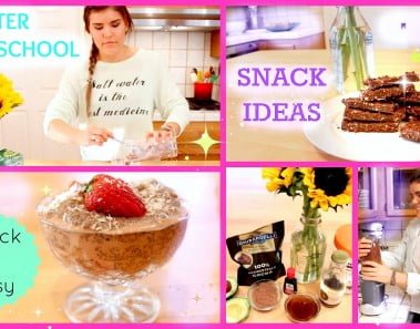 Healthy & Easy After School Snack Ideas!