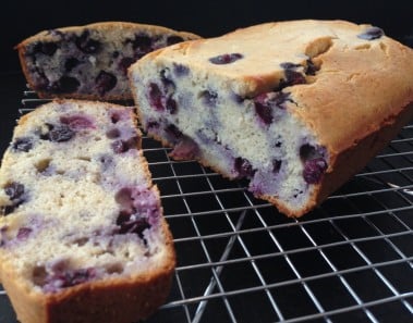 Healthy Lemon Blueberry Bread Recipe – HASfit Gluten Free Blueberry Bread – Blueberry Lemon Bread