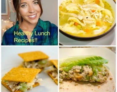 Healthy Lunch Recipe Ideas – Fit Friday – Chicken Salad and Soup