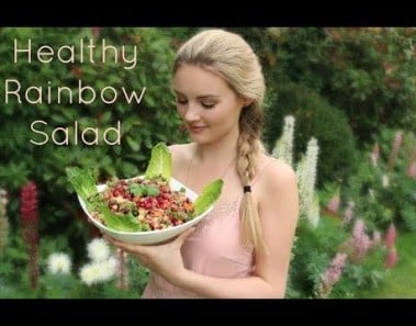 Healthy Rainbow Salad | Niomi Smart
