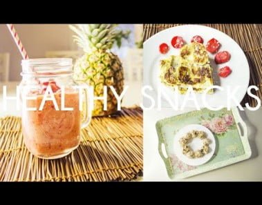 Healthy snacks I Easy DIY recipes