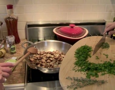 Herb Mushroom Crostini Recipe Appetizer