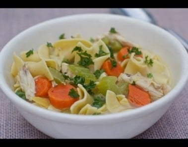 Homemade Chicken Noodle Soup Recipe (Mama’s Cold Medicine)