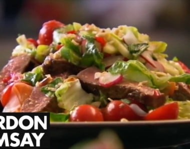 How to Cook Steak and Spicy Beef Salad Recipe – Gordon Ramsay