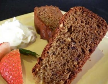 How to make Eggless Dates & Walnut Cake Recipe