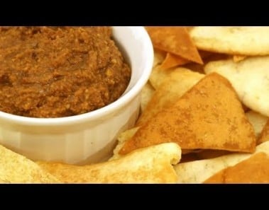 Hummus Olive Dip (Appetizer Dips) A Healthy Diet Recipe