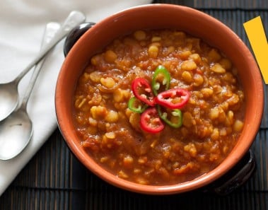 Indian tomato dal – Recipe by The Vegan Corner