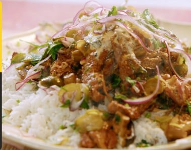 Jamie’s Quick Beef Stroganoff
