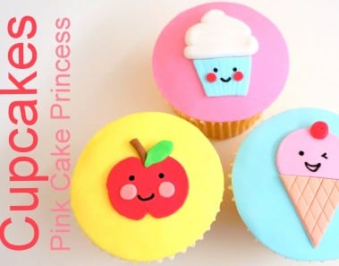 Kawaii Cupcakes how to by Pink Cake Princess – Dessert Network Kawaii Collaboration
