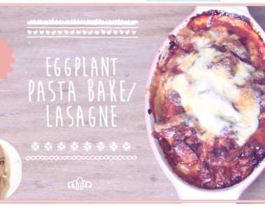Low Calorie Eggplant Pasta Bake or Lasagne Recipe | Wengie’s Healthy Kitchen Ep 6
