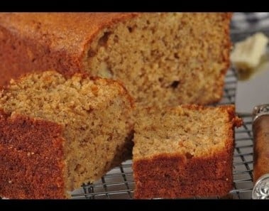 Low Fat Banana Bread Recipe Demonstration – Joyofbaking.com