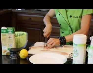 Low-Fat, Low-Carb Spinach & Fish Recipe : Healthy Eating