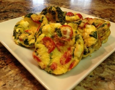 Mediterranean Breakfast Egg Muffin – HASfit Healthy Breakfast Recipes – Egg Recipe – Eggs Recipes