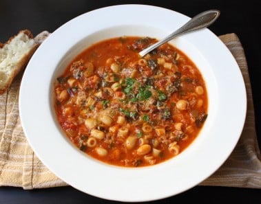Minestrone Soup Recipe – Italian Vegetable and Pasta Soup
