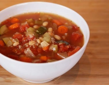Minestrone Soup | Slow Cooker Meals