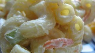 How to Make Macaroni Salad -- Hawaiian Style - with CookingAndCrafting