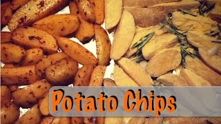 [RECIPE] Two Kind Potato Chips: High Carb Low Fat Vegan
