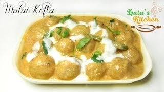 Malai Kofta Recipe — Indian Vegetarian Recipe Video in Hindi with English Subtitles by Lata Jain