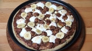 Chocolate Dessert  Pizza - RECIPE