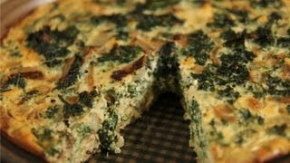 Kale & Quinoa Crustless Quiche: Healthy Recipe