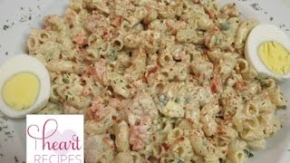 Tuna Macaroni Pasta Salad | I Heart Recipes