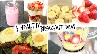 5 Healthy Breakfast Ideas for School! (Quick and Easy)