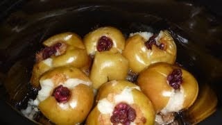 Easy Dessert Recipes - Slow Cooker Baked Apples