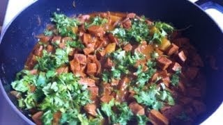 Chicken sausage masala