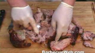 Slow Smoked Pulled Pork Barbecue Recipe by the BBQ Pit Boys