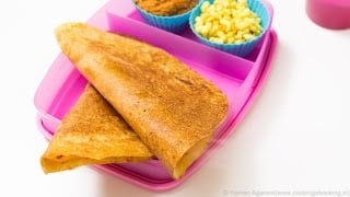 Adai Dosa Recipe / Multi-lentil Dosa - South Indian Healthy | Kids Lunch Box Recipe