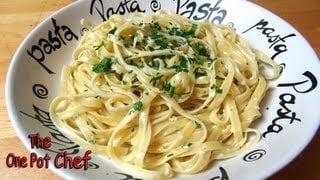 Easy Pasta Alfredo - RECIPE