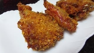 Homemade Healthy Oven Fried Chicken Recipe / 烤鸡腿