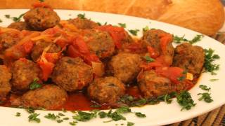 Meatballs Recipe Meatballs With Tomato Sauce
