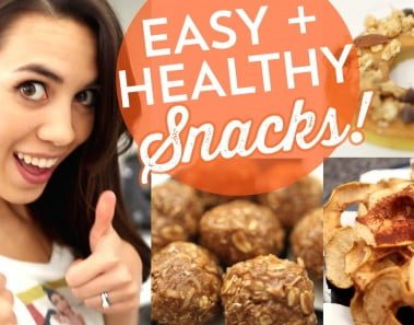 My 3 Favorite Healthy Snacks!