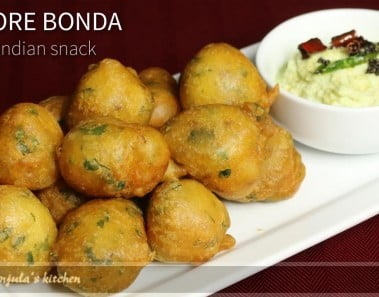 Mysore Bonda – South Indian Snack, Recipe by Manjula