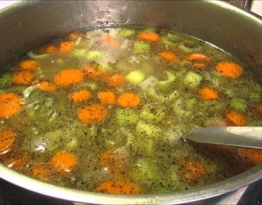 Old Fashioned Chicken Noodle Soup Recipe by The Wolfe pit
