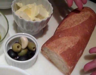 Olive Bruschetta Appetizer Recipe