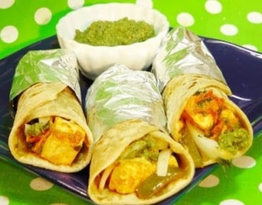 Paneer Kathi Roll – Yummy and Delicious Appetizer