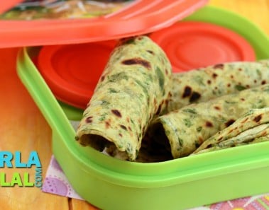Paushtic Paratha (Healthy Recipe for Kids) by Tarla Dalal
