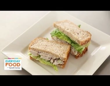 Poached-Chicken-Salad Sandwiches  | Everyday Food with Sarah Carey