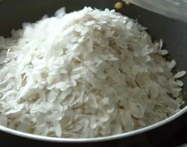 Poha Chivda – Indian Snack – Diwali Namkeen Recipes By Teamwork Food