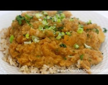 Red Lentil Stew W/ Root Veggies – Clean Eating Recipe