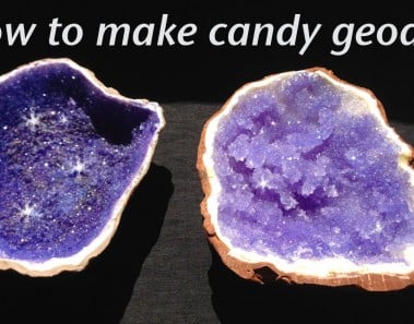 Rock Candy Edible Geode HOW TO cook that Rock Candy Recipe Ann Reardon