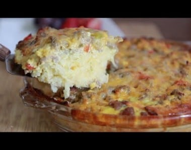 Sausage Hash Brown Casserole Recipe – Brunch anyone?