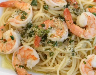 Shrimp Scampi – A Delicious Italian Pasta Dish With Lot’s Of Garlic, Wine, Butter, Parsley