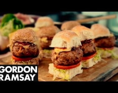 Smoky Pork Sliders with BBQ Sauce – Gordon Ramsay