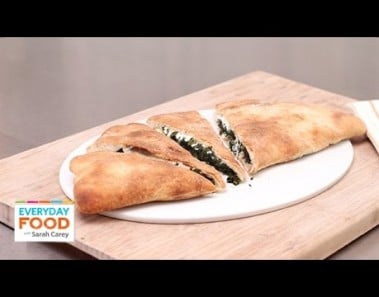 Spinach and Cheese Calzone – Everyday Food with Sarah Carey