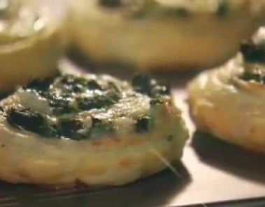 Spinach- Cheese Swirls (Puff Pastry Recipe)